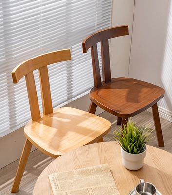 Mail Packing Modern Style Wooden Rattan Folding Chair for Office and Dining