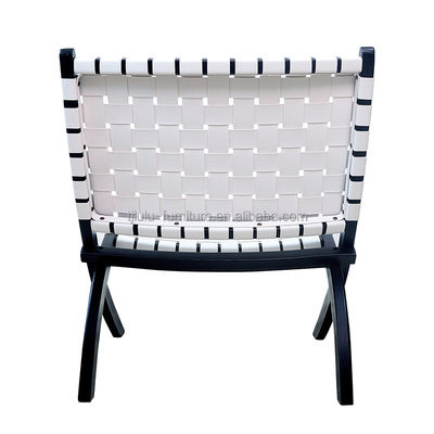 Living Room Furniture Customized Designs Modern Foldable Wooden Lounge Sofa Chair with Nitrolacquer Finish
