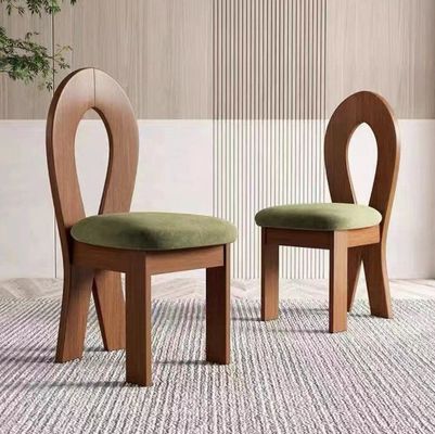Mail Packing N Living Room Furniture Modern Design Soft Seat Wood Lamb Wool Dining Room Chair for Hotel and Home