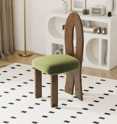 Mail Packing N Living Room Furniture Modern Design Soft Seat Wood Lamb Wool Dining Room Chair for Hotel and Home