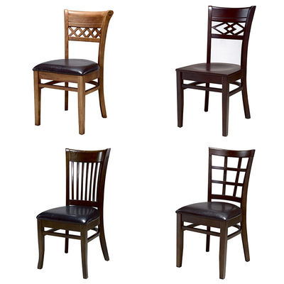 Modern Solid Wooden Chairs for Restaurant Design Style Modern NO Folded