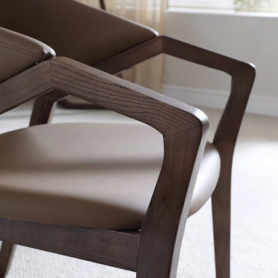 Modern Dining Room Furniture W58*D61*H80CM Nordic Chair Solid Wooden Chairs For Restaurant