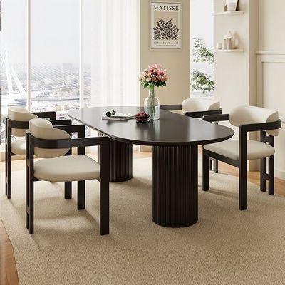 Living Room Chair Wooden Chairs Modern Sample Design Soft Seat Velvet Lamb Wool Dining Room for Mail Packing