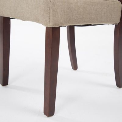 Colorful Fabric Upholstered Solid Wood Dining Chair Perfect for Hotel/Dining Room/Restaurant Furnishing