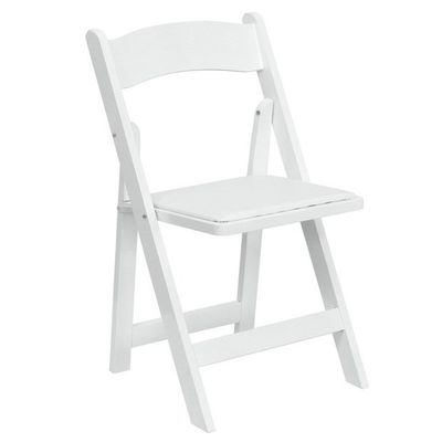 Office Dining and Wedding Wooden Folding Rattan Chairs with Nitrolacquer Finish