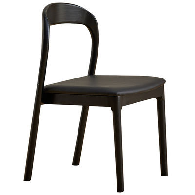 NO Folded Nordic Solid Wood Dining Chair for Modern Restaurant Experience