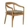 Solid Wood Armrest Dinning Chair in Classical Banquet Style for Hotel Wedding