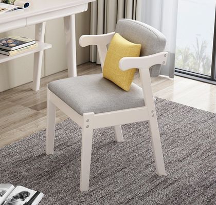 Modern Nordic Solid Wood Dining Chair with Armrest NO Folded Design Style Modern Folded NO