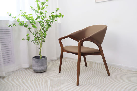 Modern Dining Room Chair Nordic Style Solid Wooden Chairs for Restaurant W58*D61*H80CM Mail Packing Y