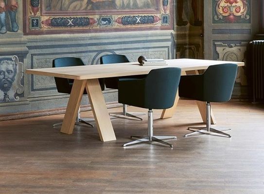 Wholesales Simple Wooden Dining Table for Restaurant Home Customized Multi Size Rectangle Tables
