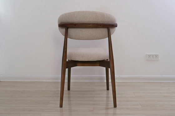 Solid Wood Chairs for Modern Dining Room Furniture in Restaurant