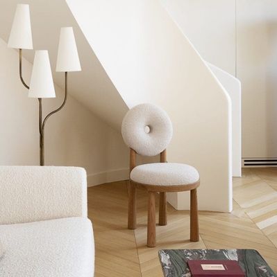 Solid Wood Dining Chair for Hotel OEM Service Accepted in Apartment