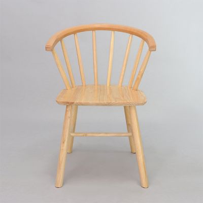 Mail Packing Rubber Wood Frame Nordic Solid Wood Dining Chairs for Hotel and Restaurant Furniture