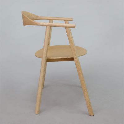 Luxury Modern Nordic Solid Ash Wood Dining Chair For Dining Room W55*D47.5*H74.5 cm with OEM Service Accepted