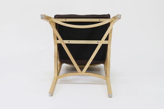 OEM Service Accepted Modern PU Leather Dining Chair for Solid Wood Furniture