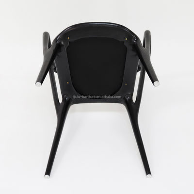 Wooden Artistic Customized Fabric Upholstery Solid Wood Dining Chair for Modern Restaurant Seating Solution