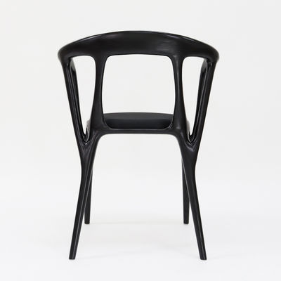 Wood Frame Fabric Armchair for Nordic Style Hotel Restaurant Dining Room Furniture Living Room Bedroom