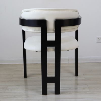 Custom Luxury Restaurant Furniture Fabric Upholstery Solid Wood Dining Room Chairs for Personalized Dining