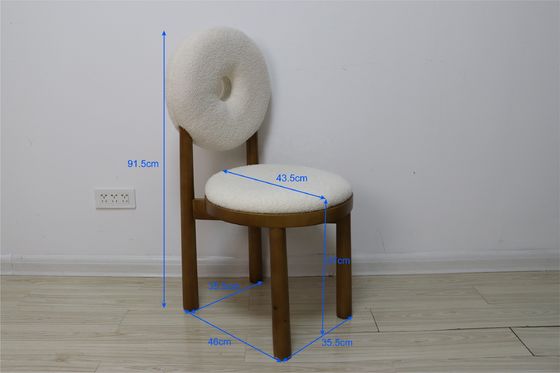 Fully Assembled Luxury Backrest Design Dining Chair for Modern Hotel and Restaurant
