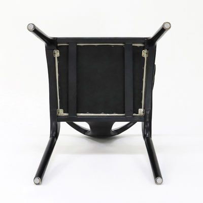 Restaurant Furniture Fabric Upholstered Wooden Dining Chair with Vintage Design