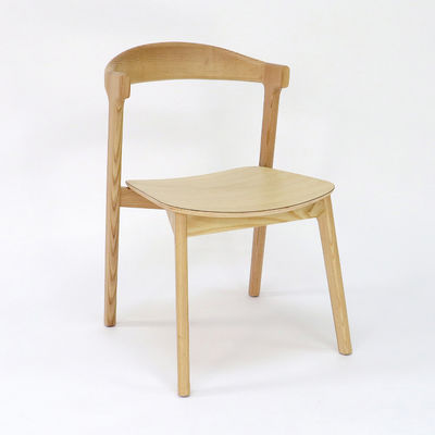 Upgrade Your Restaurant or Hotel with Solid Wood Dining Chair in Ash/Rubber Wood Frame Material