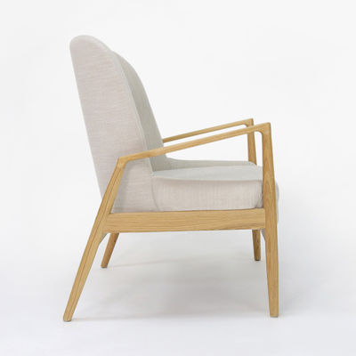 Modern Design Solid Wood Frame Leisure Sofa Chair for Living Room Nordic Luxury Lounge Chair