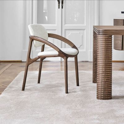 Dining Room Furniture Customize Luxury Modern Solid Wood Dining Chair For Restaurant