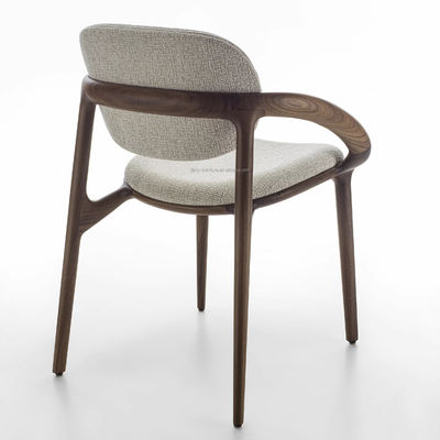 Modern Design Style Customize Luxury Solid Wood Dining Chair for Restaurant Furniture