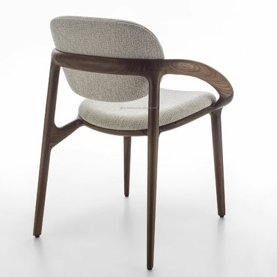 Modern Design Style Customize Luxury Solid Wood Dining Chair for Restaurant Furniture