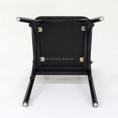 Customized Designs Wooden Rattan Chair for Dining W47*D51*H82.5CM in Natural Solid Wood