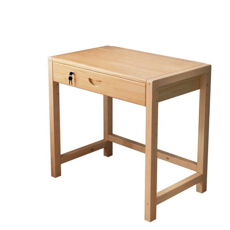 Modern Customized Color Solid Wood Home Office Furniture Table for Small Bedroom Study Desk