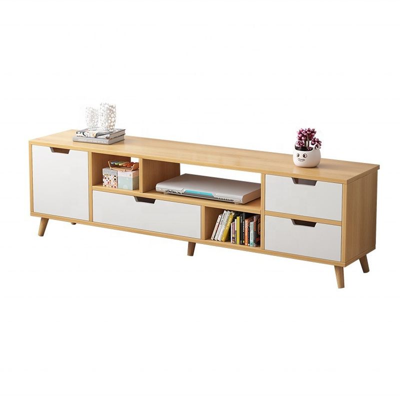 Customized Colour Living Room Furniture Professional Wood TV Stand/Cabinet for Modern Style Homes