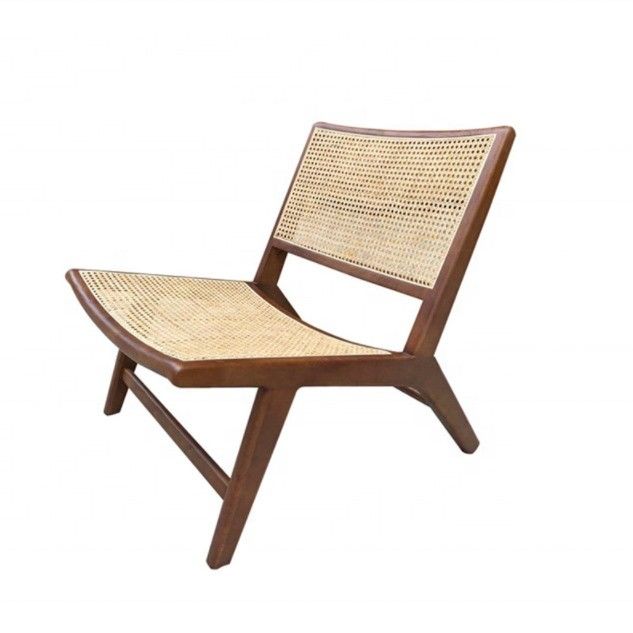 General Rattan Leisure Lounge Chair Brown Color Rattan Bedroom Furniture Lounge Modern Design for Outdoor Relaxation