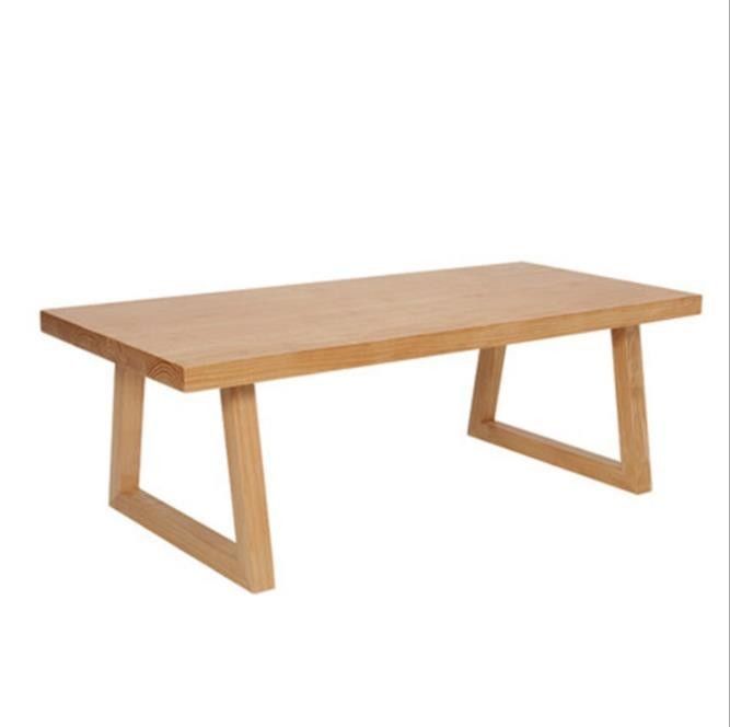 Office Building Nordic Art Assurance Customized Solid Wood Dining Table for Professional and Modern Design