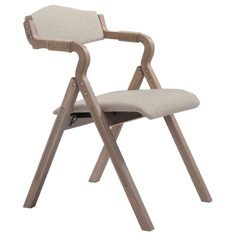 Durable and Stylish Nordic Folding Wood Restaurant Dining Chairs in Northeast Ash with Weight Limit of 150K