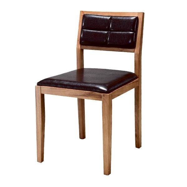 Adjustable Durable And Trendy Handle Chair Natural Wooden Cafe Chair with Cushion Dining Room Chair Frames in Bulk