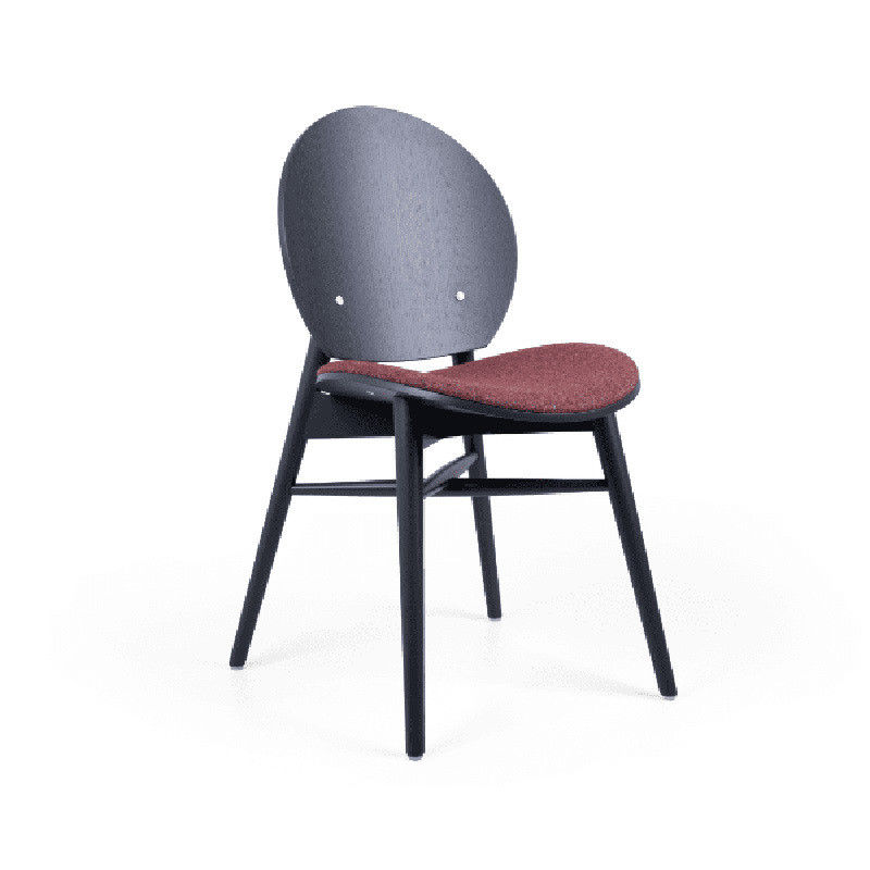 Multifunctional Nordic Light Luxury Wood Dining Chair for Home Cafe Hotel Multifunctional Design