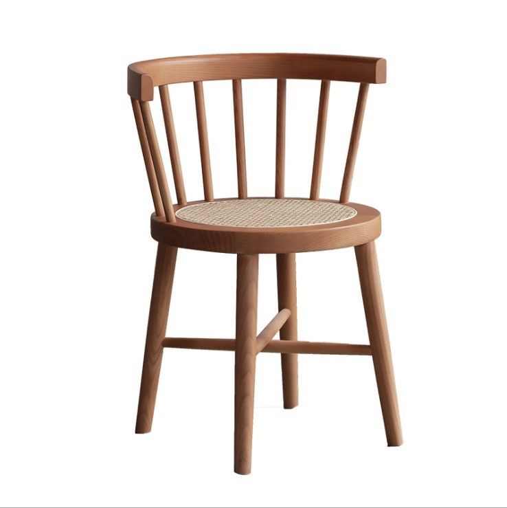 Solid Wood Dining Chair Nordic Good Design Antique Restaurant Furniture with Contemporary Style in 55cm*40cm*74cm