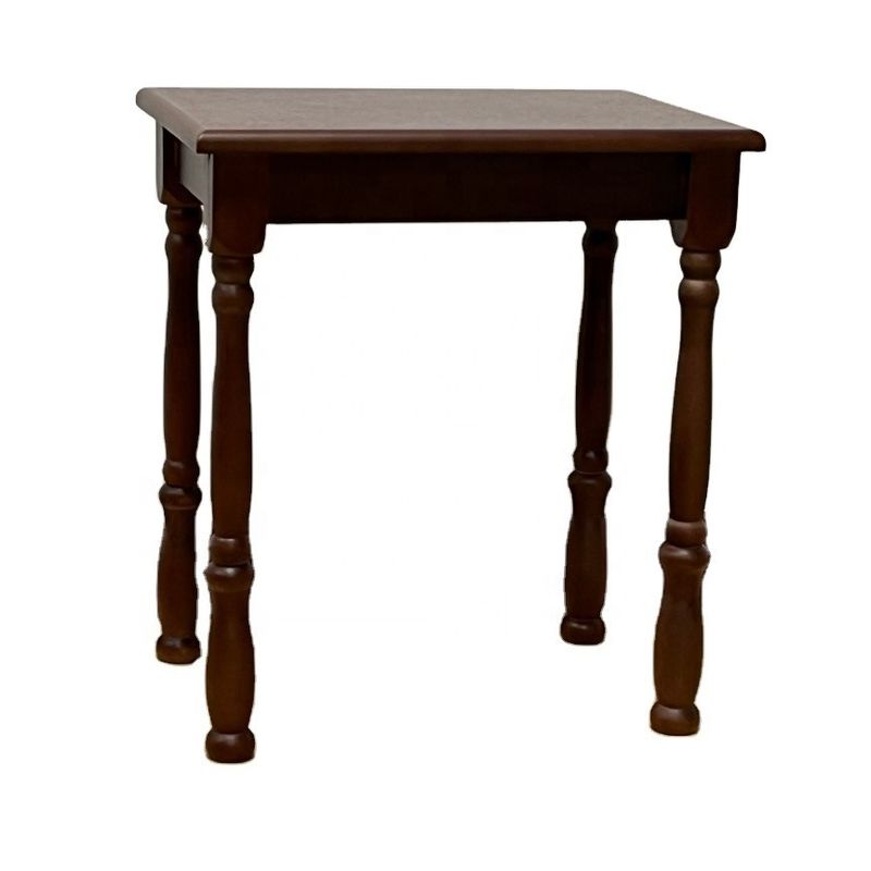 Natural or Dark Walnut Color Hall Wood Dining Table for  Antique Restaurant