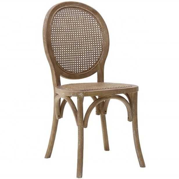 Antique Wedding Reception Banquet French Event Chairs Vintage Rattan Chair for Dining Room