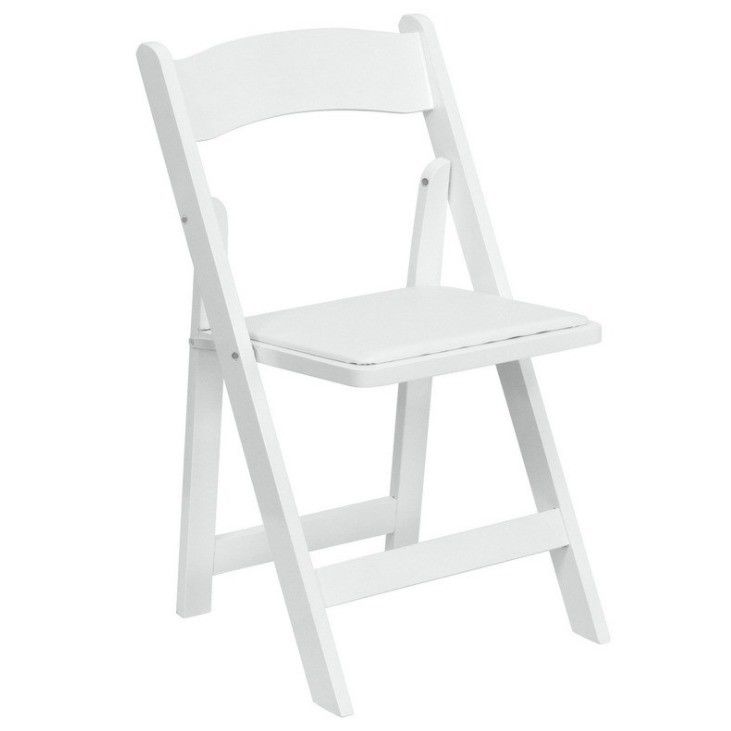 Customized Outdoor Furniture Kids' Chair Garden White Portable Folding Wedding Chairs For Events Party Dining Room Furniture