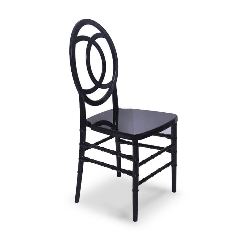 Solid Wood Wedding Chairs Stackable Banquet Chairs for Events in Nordic Style and Durability