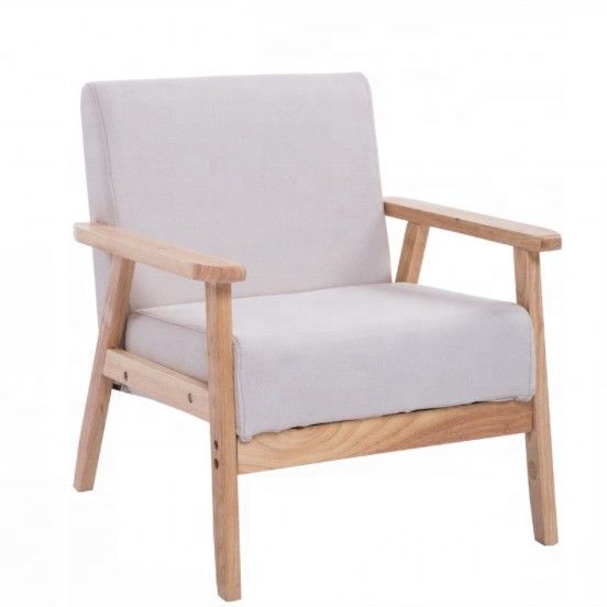 Customized White Seat Living Room Furniture Modern Sofa Fabric Arm Chairs Set for Lounge Seating and Luxury Leisure