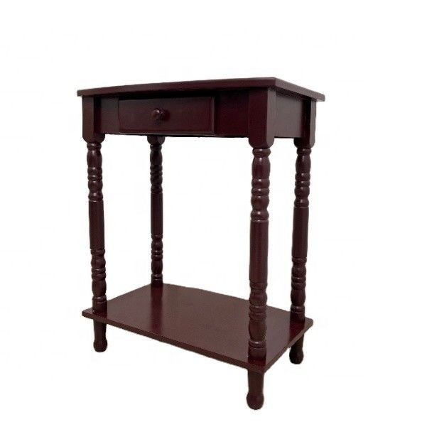 Nice Style Vintage Solid Wood Cabinet Side Table Night Stand With Drawer For Bedroom Living Room Dining Room Furniture OEM/ODM