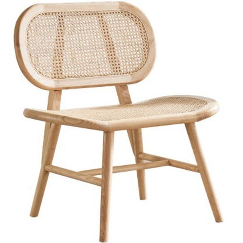 Rattan Cover Material Modern Design Style Solid Wood Chair for Competitive Luxury Dining Room Furniture