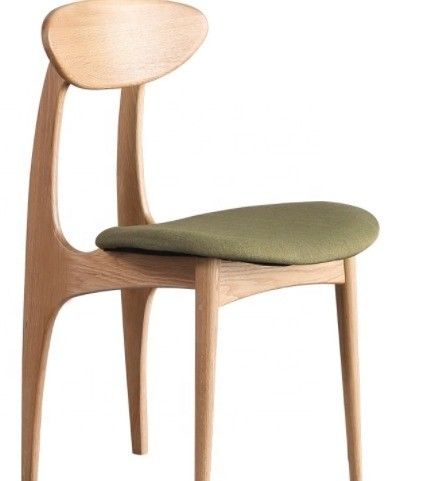 Add a Touch of Elegance to Your Dining Room with a Green Wood Oak Dining Chair