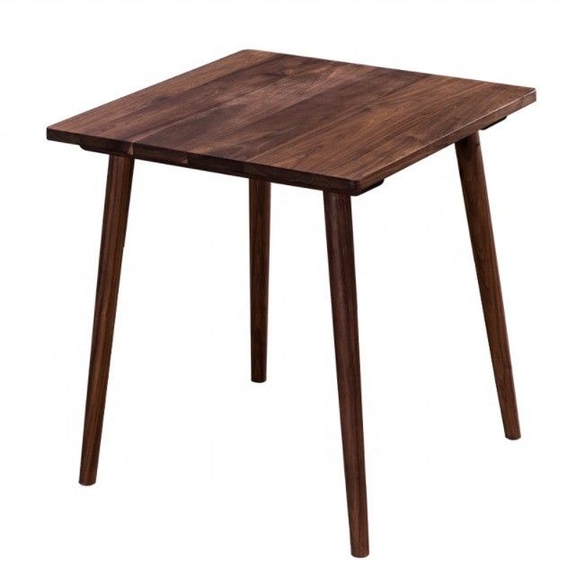 Customized Color Solid Wood Dining Room Square Coffee Table Modern Light Luxury Small Square Table