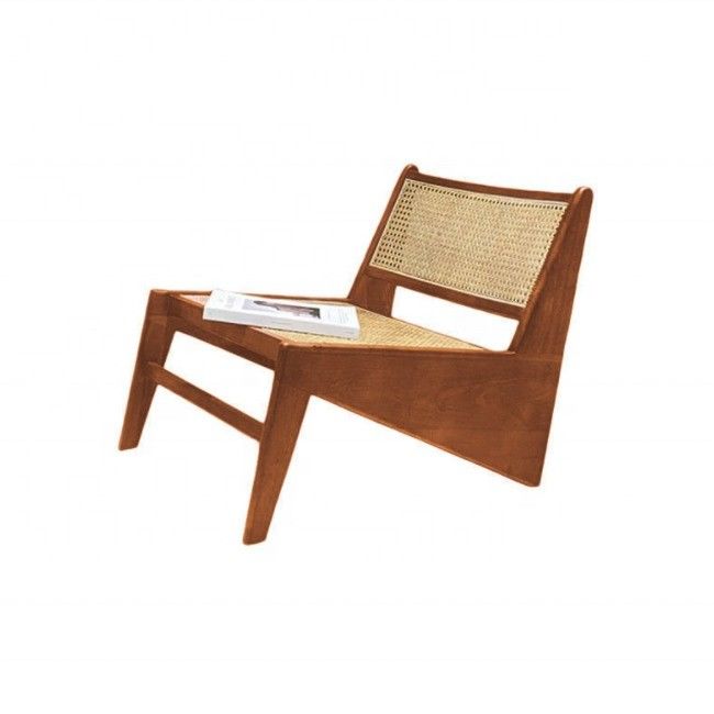 OEM/ODM Modern Style Rattan Wooden Creative Living Room Patio Rattan Chair Back Chair Perfect for Apartment