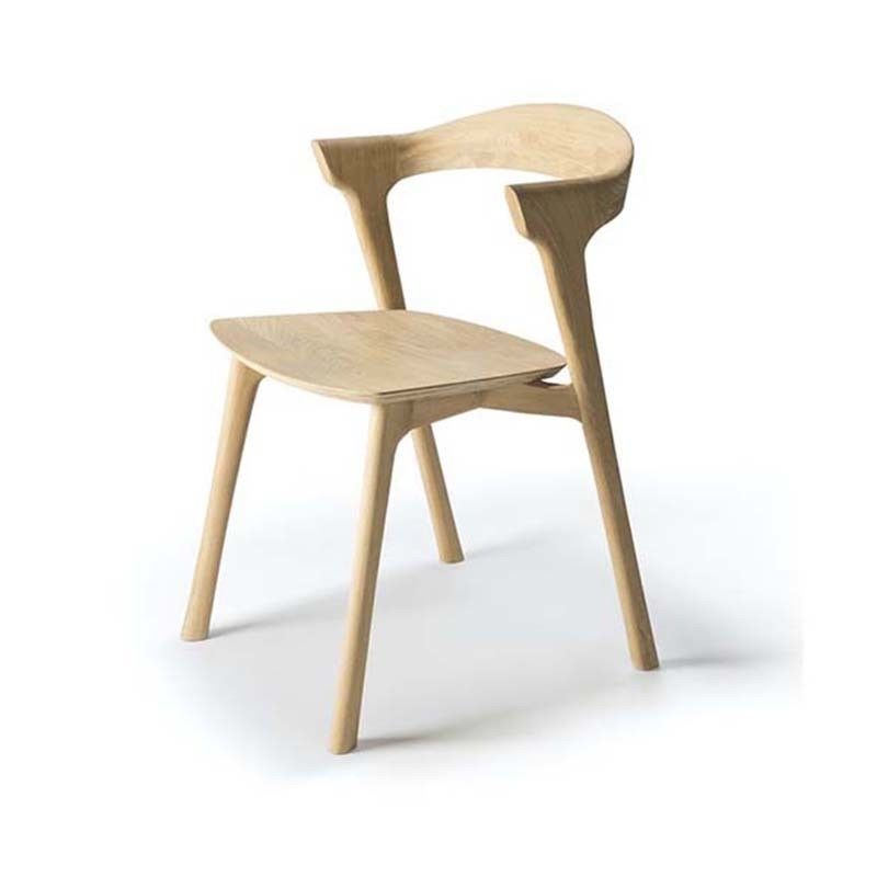 Elegant and Comfortable Modern Ash Wood Leisure Chair for Coffee Shop Hotel Restaurant 53cm*50cm*76cm