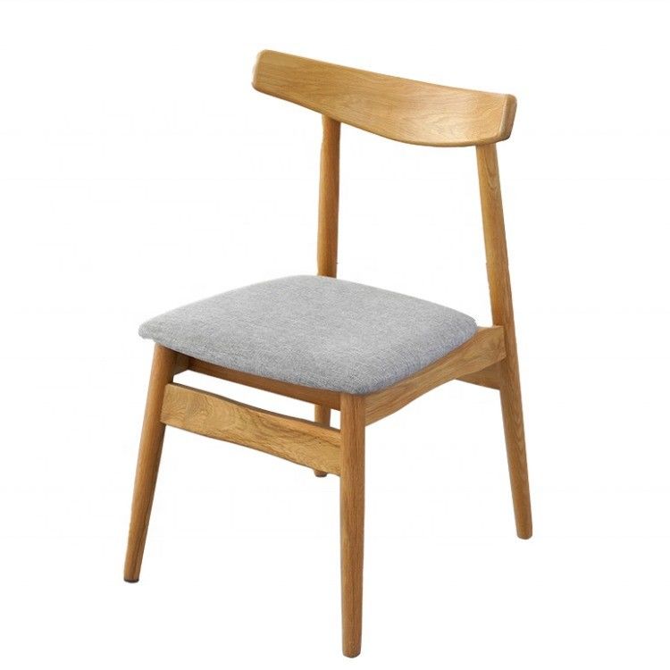 Without Armrest Solid Beech Wood Chair Dining Chair for Luxury Dining Room Furniture